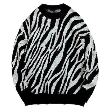 LOFTALIA ZEBRA SWEATER