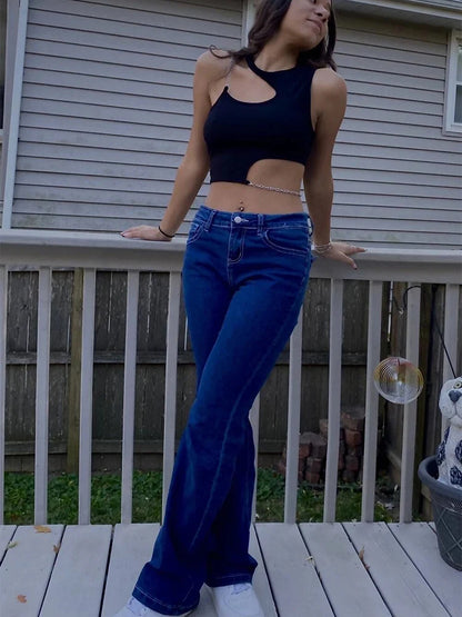 LOFTALIA WOMEN KNIT CROP