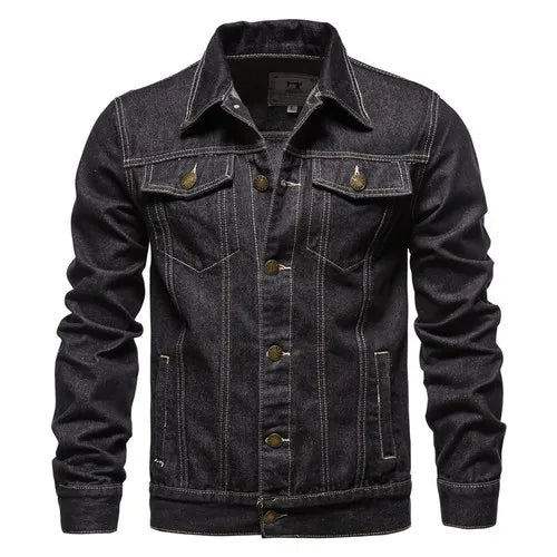 LOFTALIA 106 BLACK DENIM JACKET